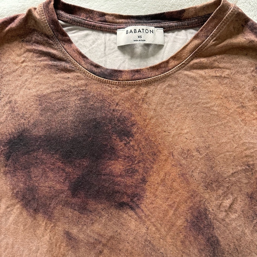 Aritzia Babaton Tie Dye T shirt - Picture 2 of 4